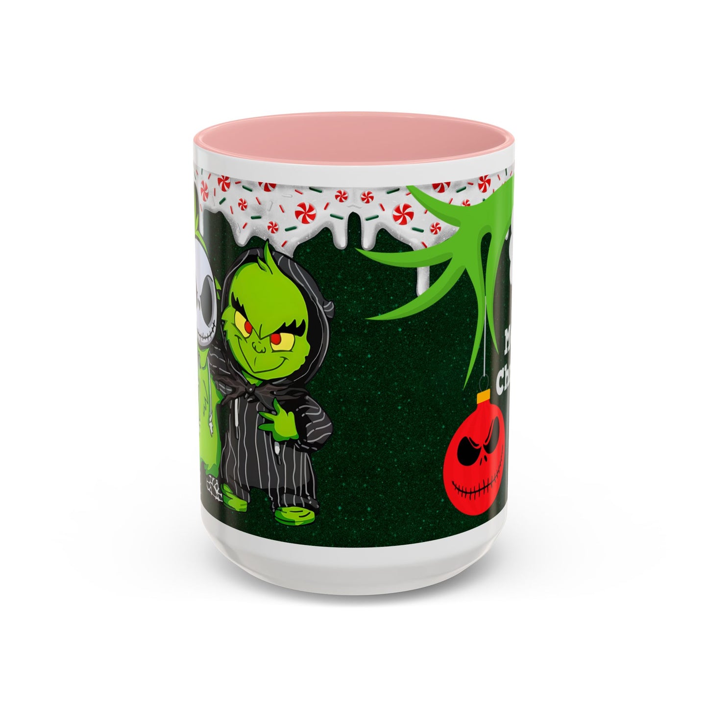 Grinch Merry Christmas Mug | Accent Coffee Mug 11oz 15oz