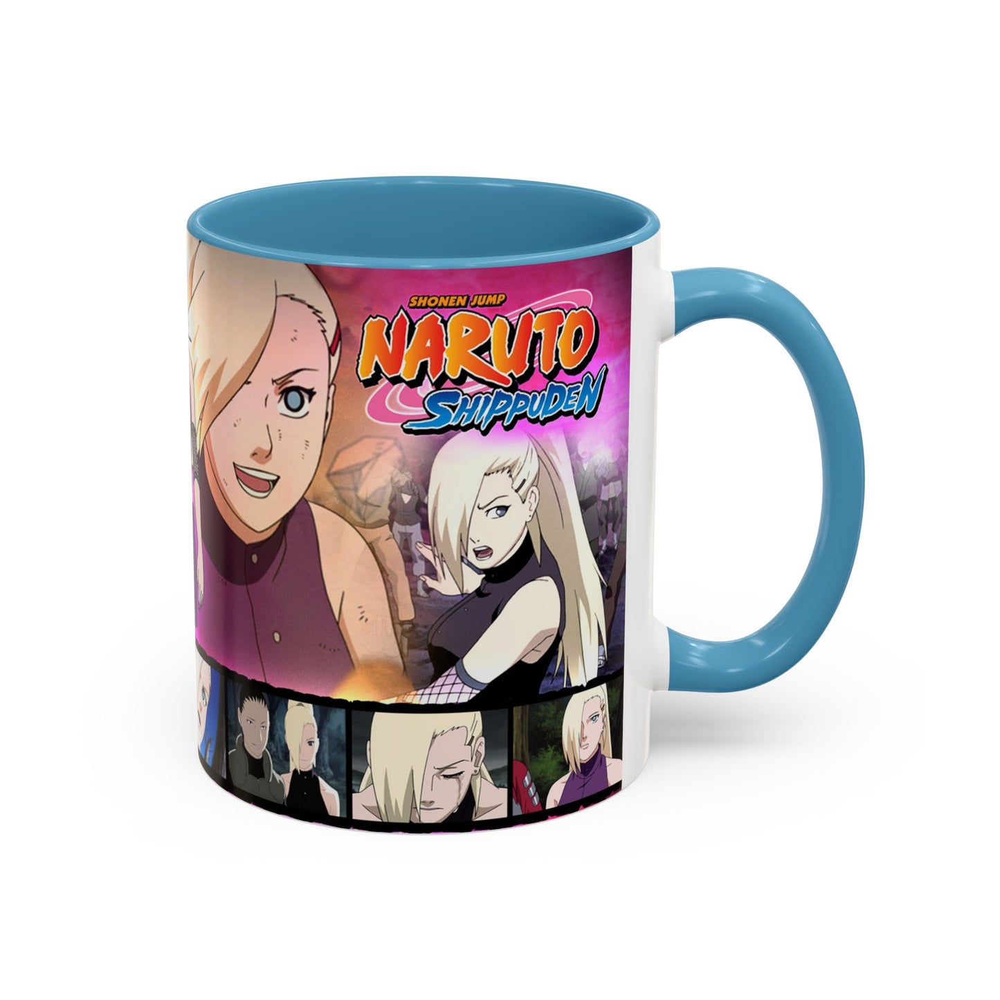 Naruto Shippuden Ino Anime Accent Coffee Mug — 11/15oz