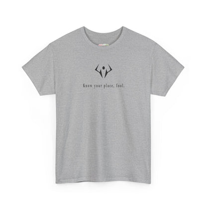 Minimalist Lotus Symbol tee | small centered spiritual graphic