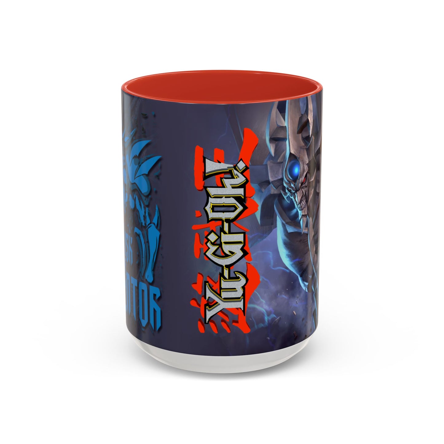 Yu-Gi-Oh! Coffee Mug | Fantasy Skull Warrior Accent Mug (11/15oz)