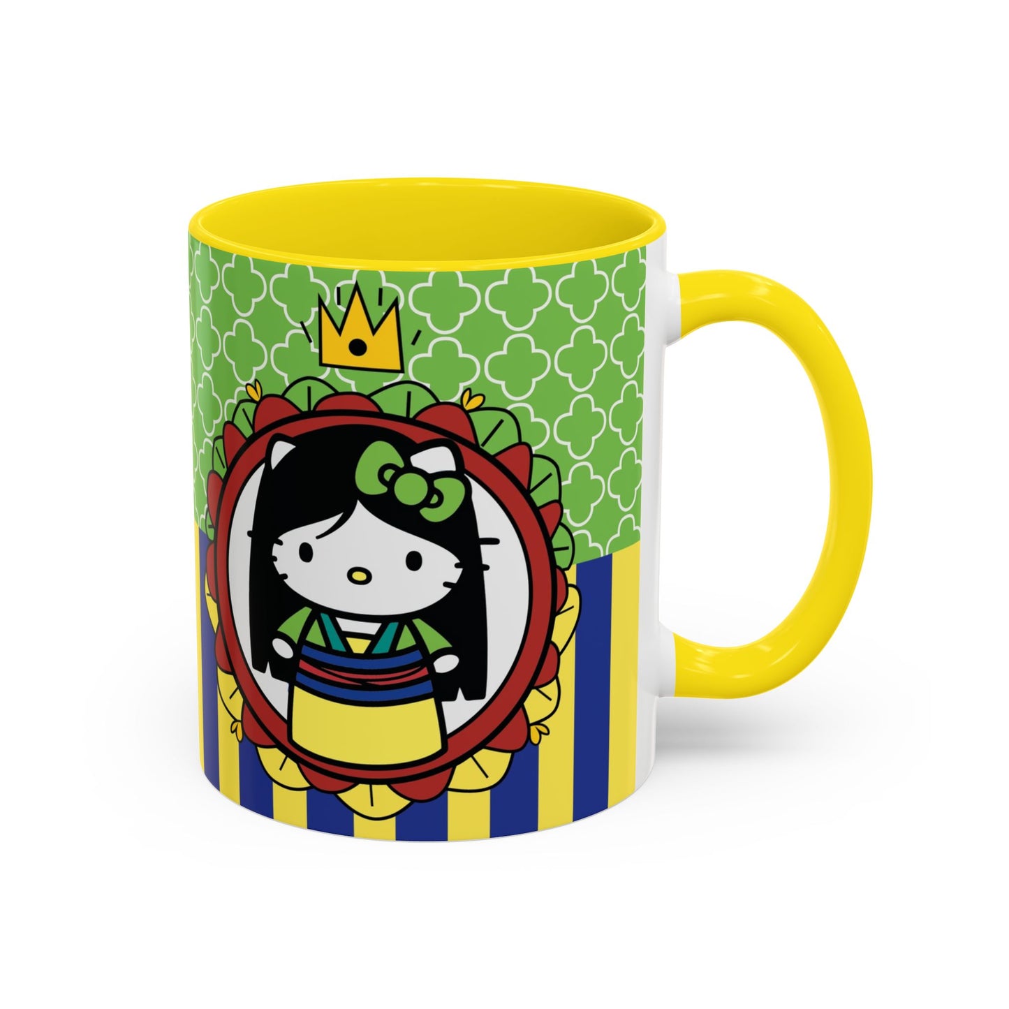 Cute Princess Kitty Mug | Accent Coffee Mug