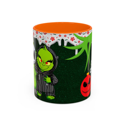 Grinch Merry Christmas Mug | Accent Coffee Mug 11oz 15oz