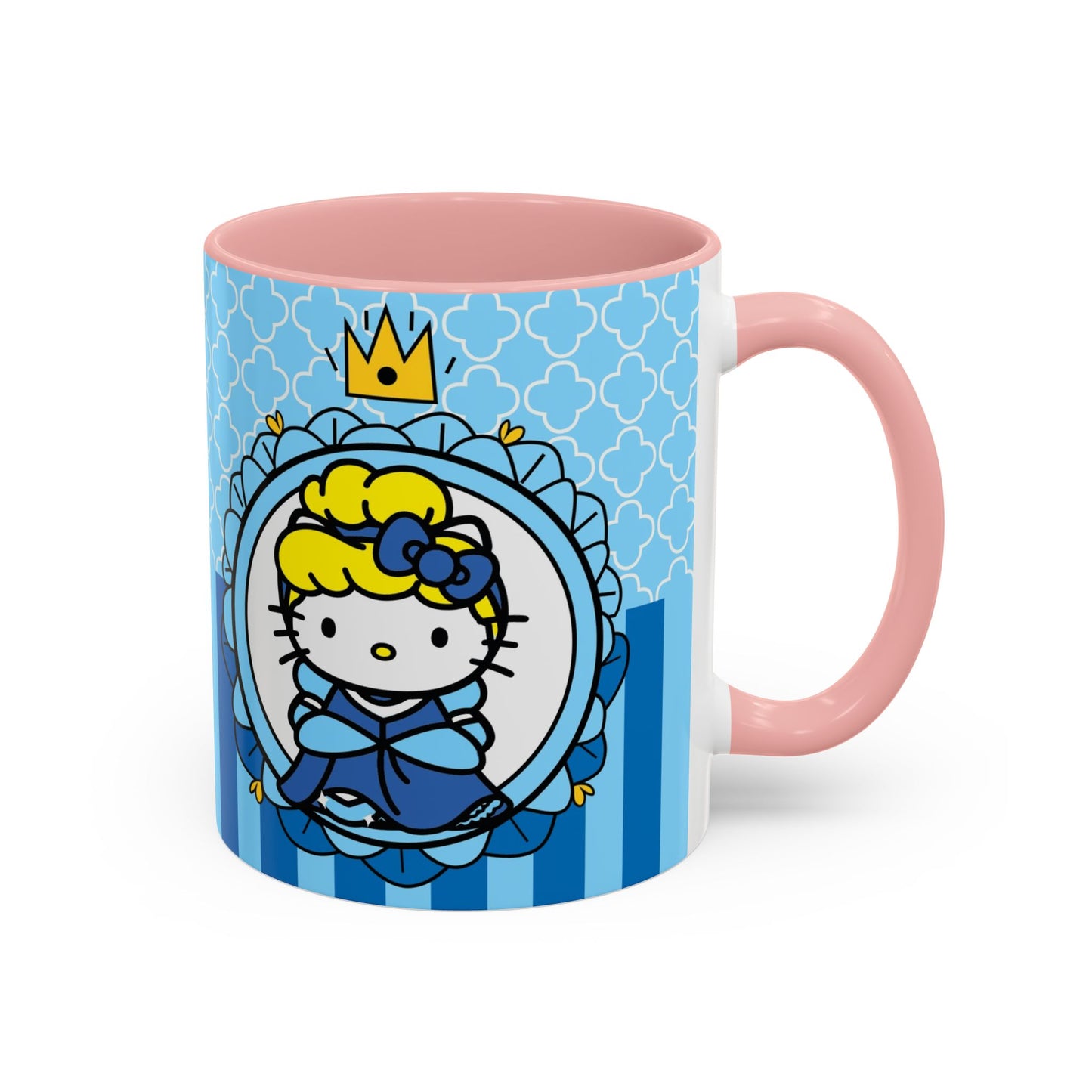 Princess Kitty Portrait Mug | Accent Coffee Mug