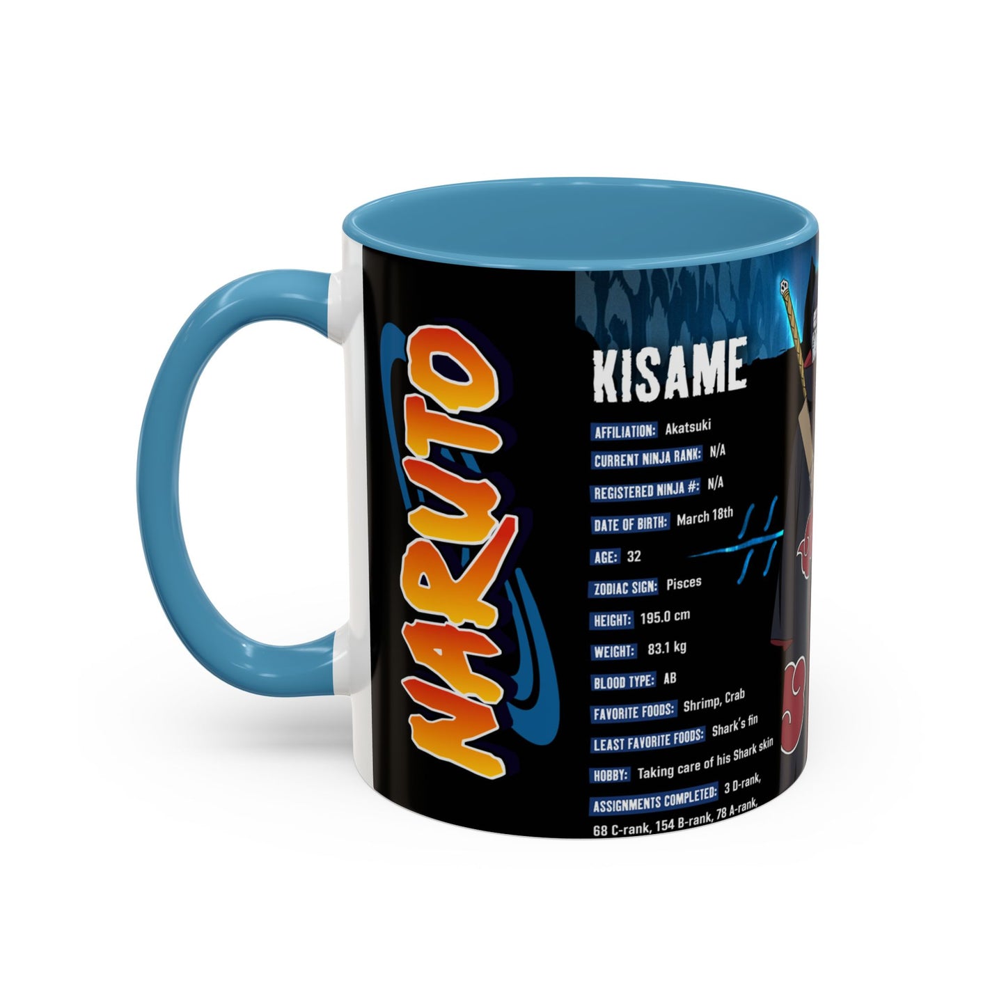 Naruto Shippuden Kisame Coffee Mug | Anime Accent Mug (11/15oz)