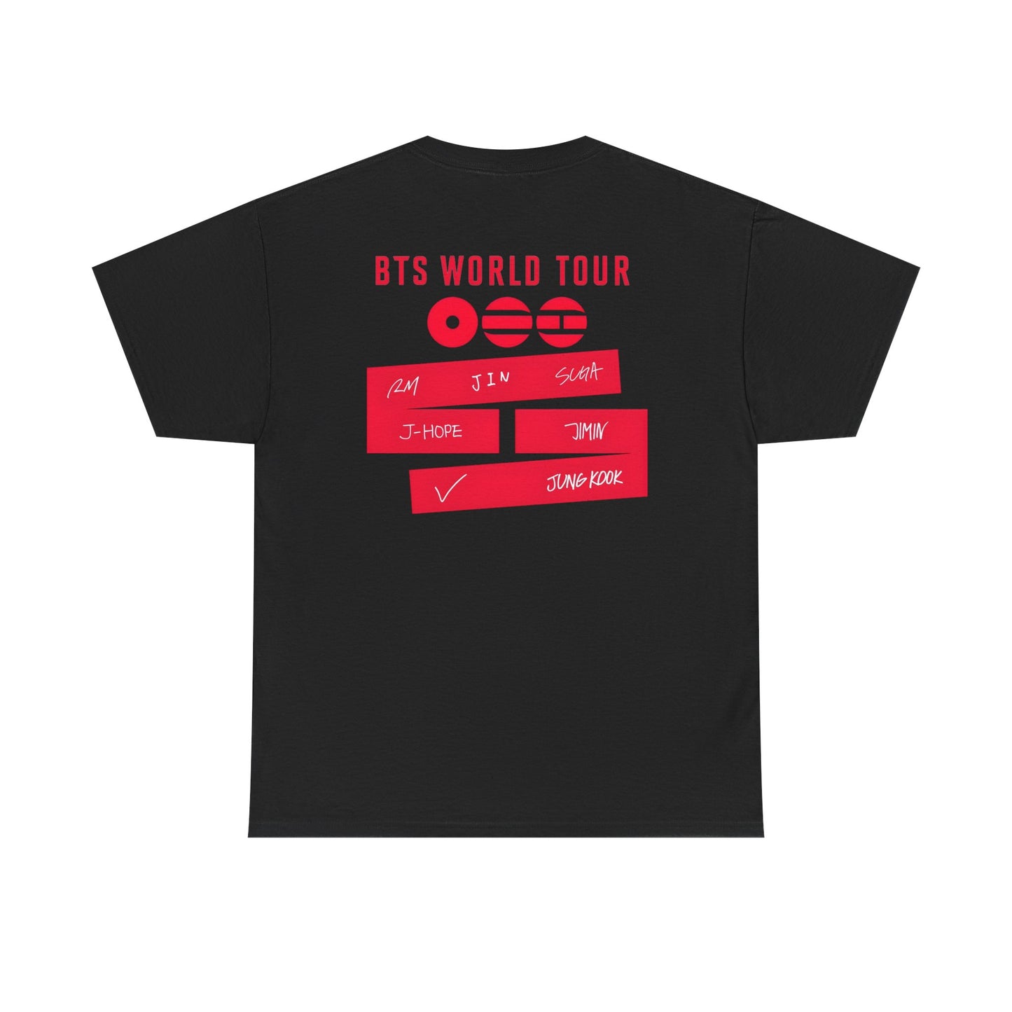 BTS World Tour graphic tee