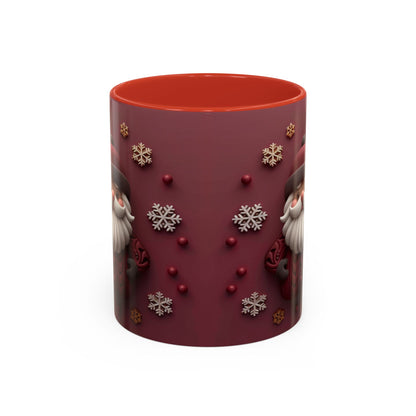 Cute Santa Face Holiday Mug | Christmas Accent Coffee Mug