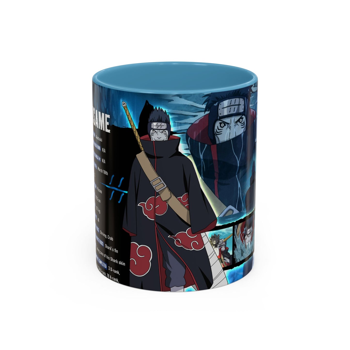 Naruto Shippuden Kisame Coffee Mug | Anime Accent Mug (11/15oz)