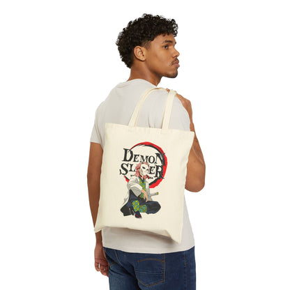 Sabito Inspired Art | Demon Slayer Canvas Tote Bag