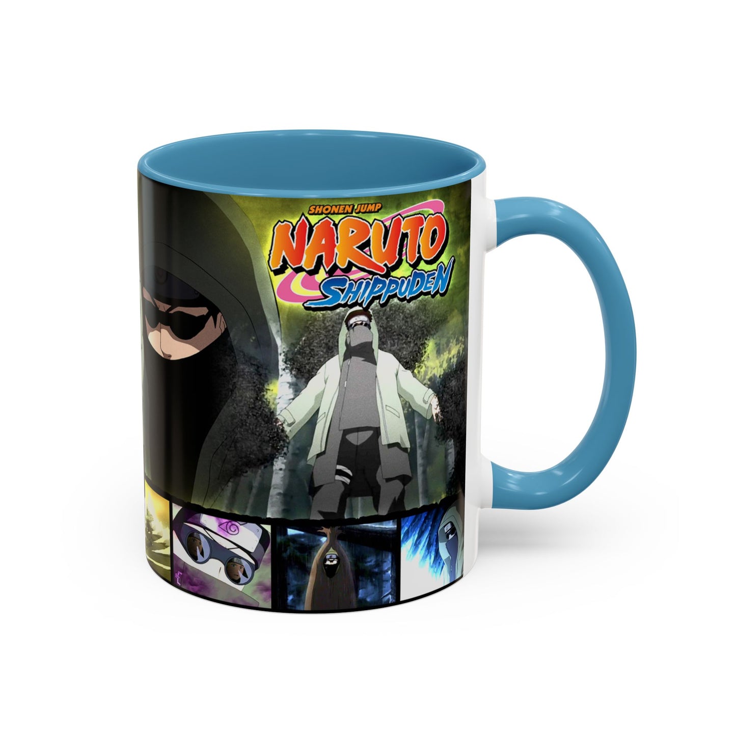 Naruto Shippuden Shino Aburame Accent Coffee Mug  Anime Character Fan Gift (11/15oz)