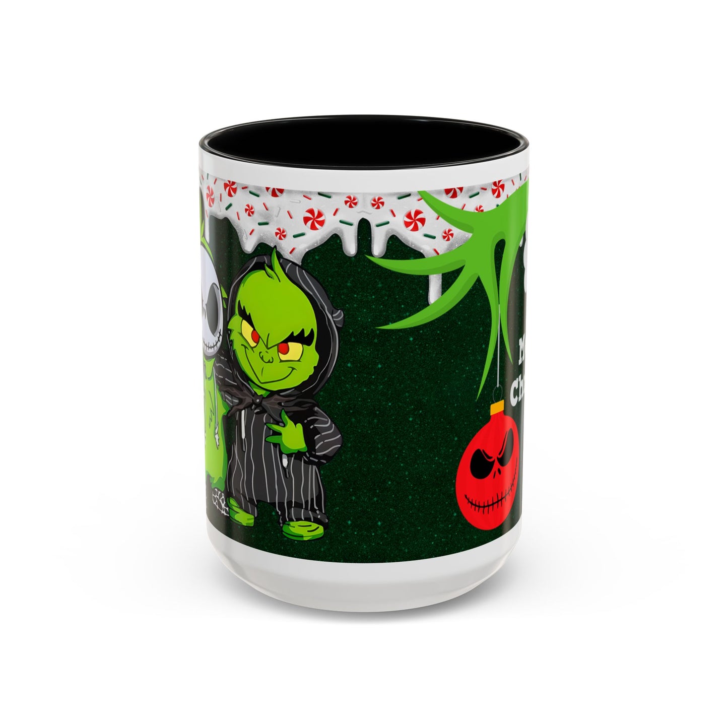 Grinch Merry Christmas Mug | Accent Coffee Mug 11oz 15oz