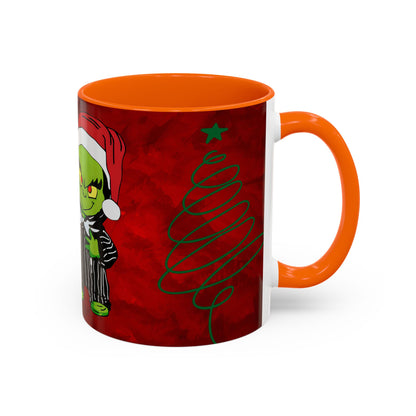 Grinch Jack Skellington Christmas Mug | Accent Coffee Mug