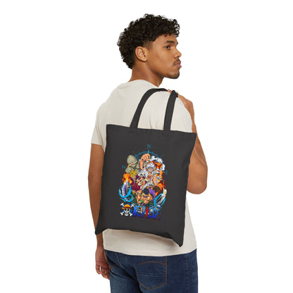 Straw Hat Crew Cotton Canvas | One Piece Anime Tote Bag
