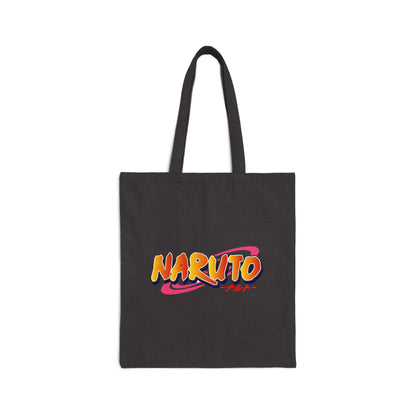 Naruto Inspired Cotton Canvas Tote Bag