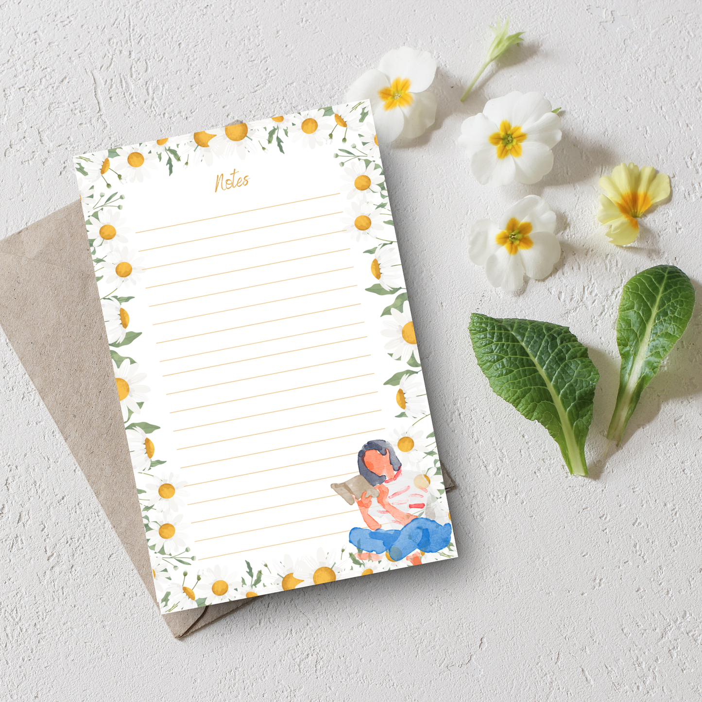 Floral Notepad Collection | 50 pages