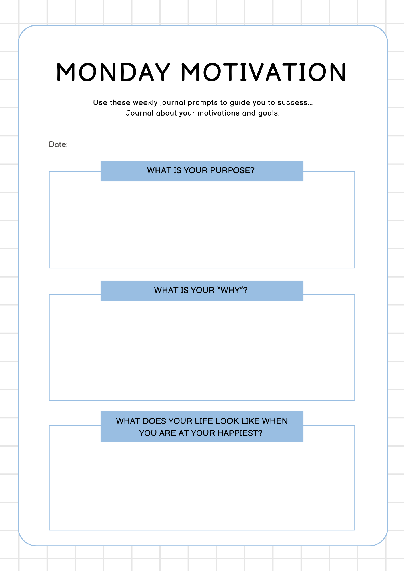 Journaling Planner | Digital Download