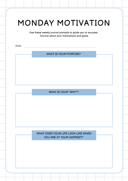 Journaling Planner | Digital Download