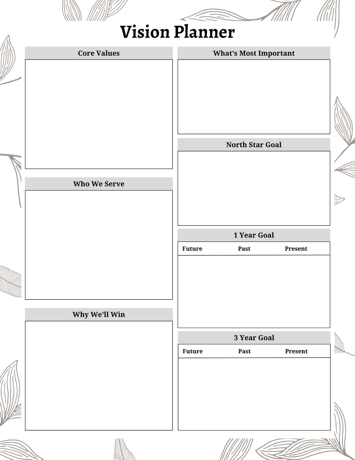 Life Planner | Digital Download