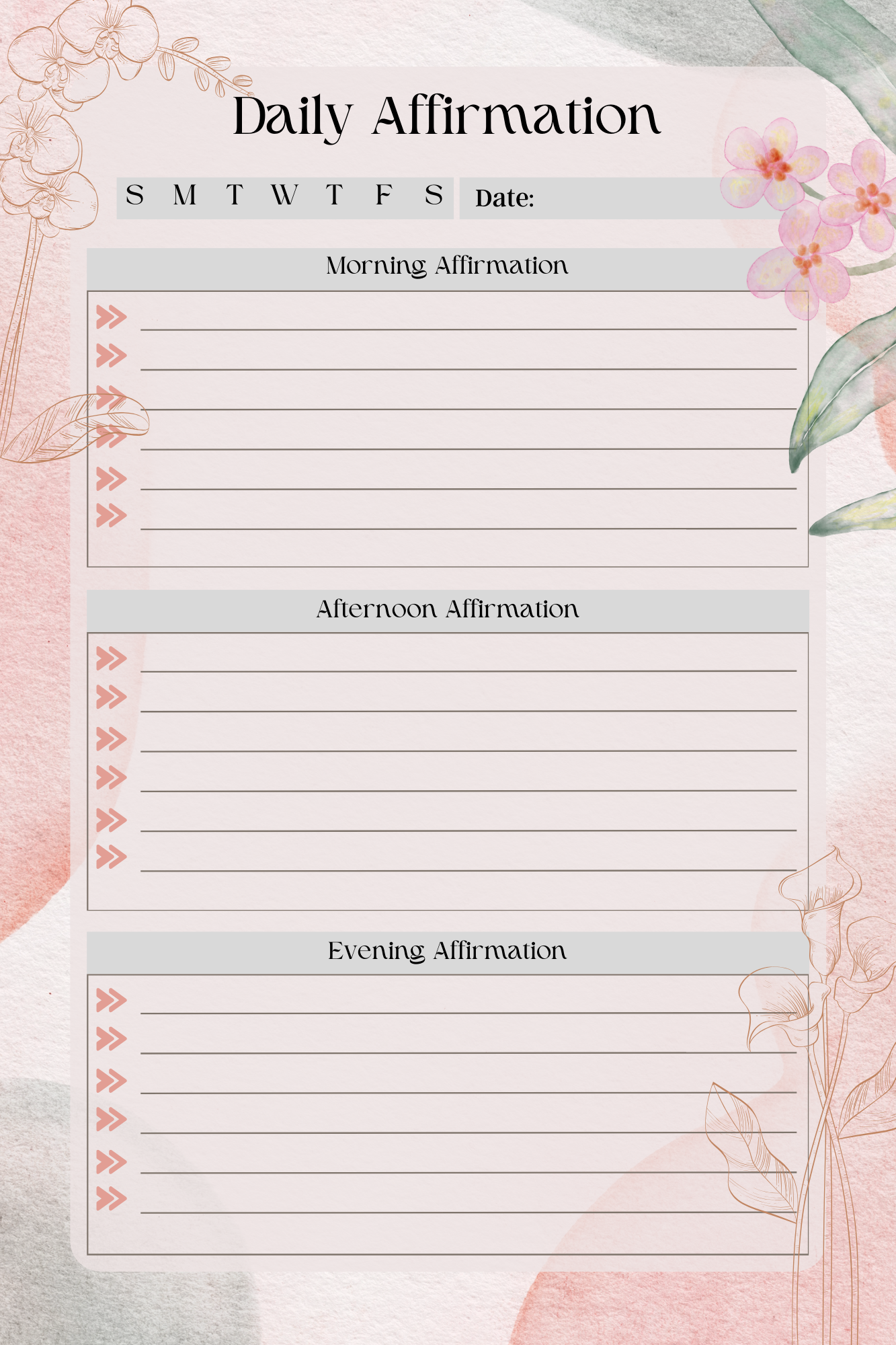 Daily Affirmation | Digital Download