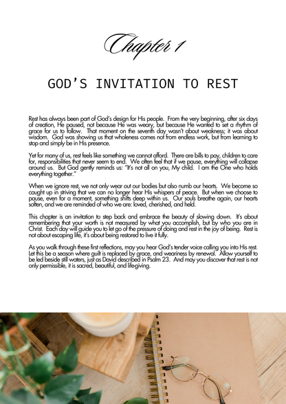 It's Okay to Take a Break | Daily Devotional Journal