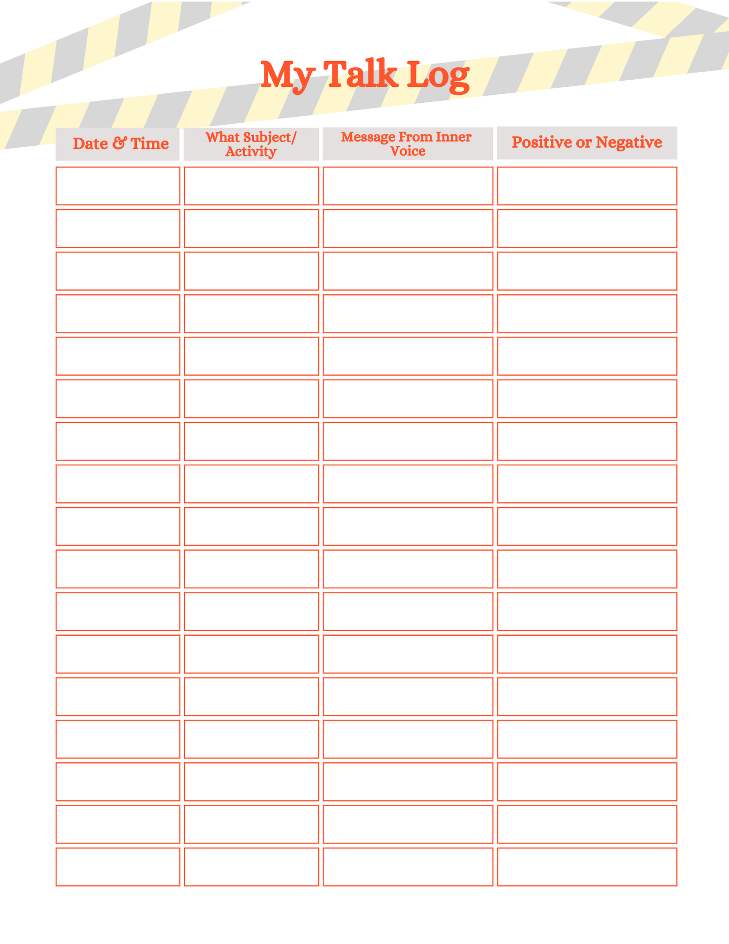 Safety Crisis Plan Journal | Digital Download