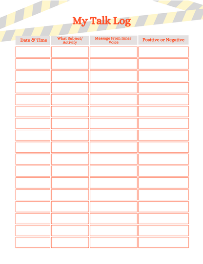 Safety Crisis Plan Journal | Digital Download