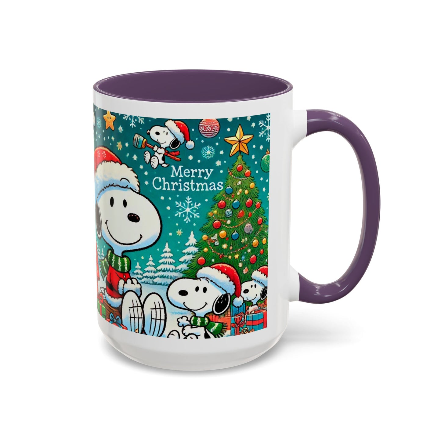 Beagle Christmas Mug | Accent Coffee Mug