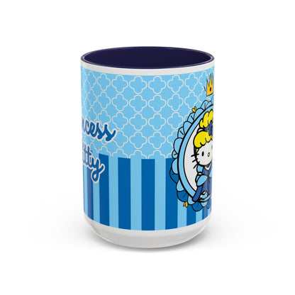 Princess Kitty Portrait Mug | Accent Coffee Mug