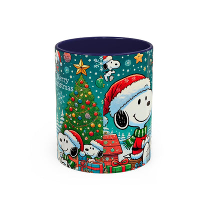 Beagle Christmas Mug | Accent Coffee Mug