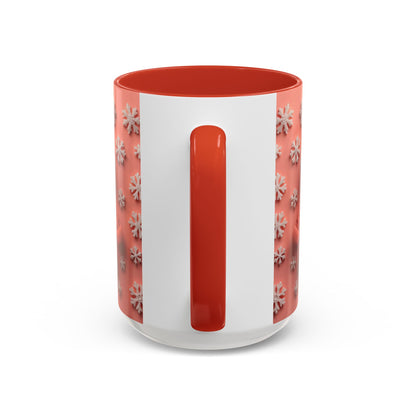 Knit Gnome with Snowflakes Mug | Accent Coffee Mug 11oz 15oz