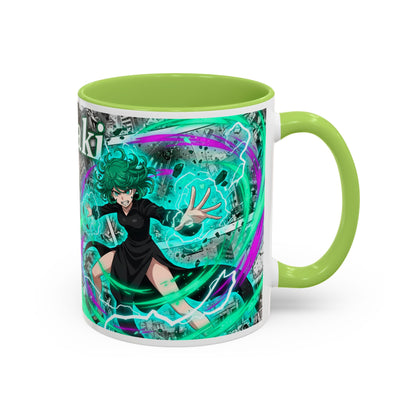 Accent Coffee Mug - Anime Girl Psychic Power Design (11/15oz)