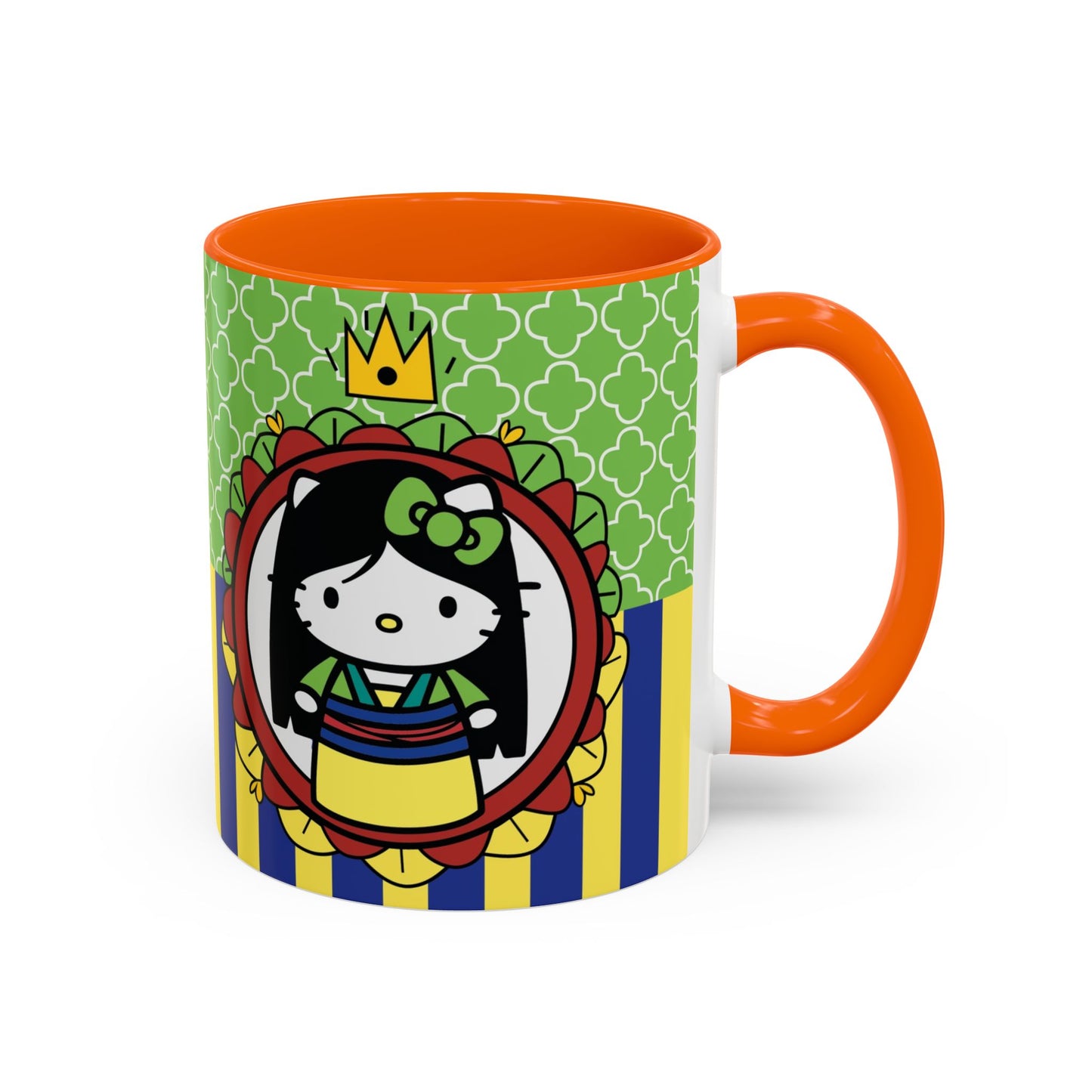 Cute Princess Kitty Mug | Accent Coffee Mug