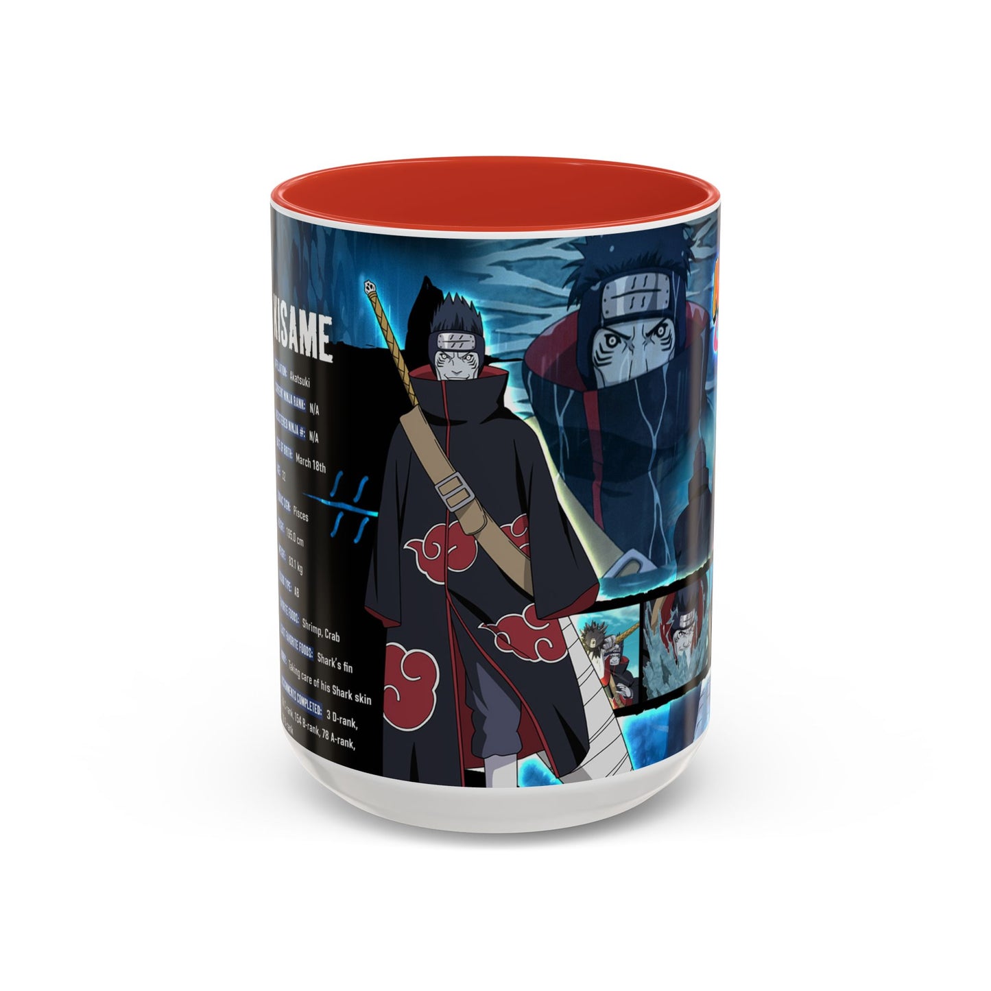 Naruto Shippuden Kisame Coffee Mug | Anime Accent Mug (11/15oz)