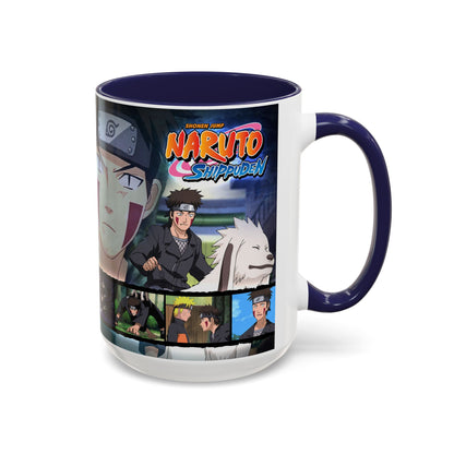 Anime Character Collage Coffee Mug  Naruto Shippuden Design (11/15oz)