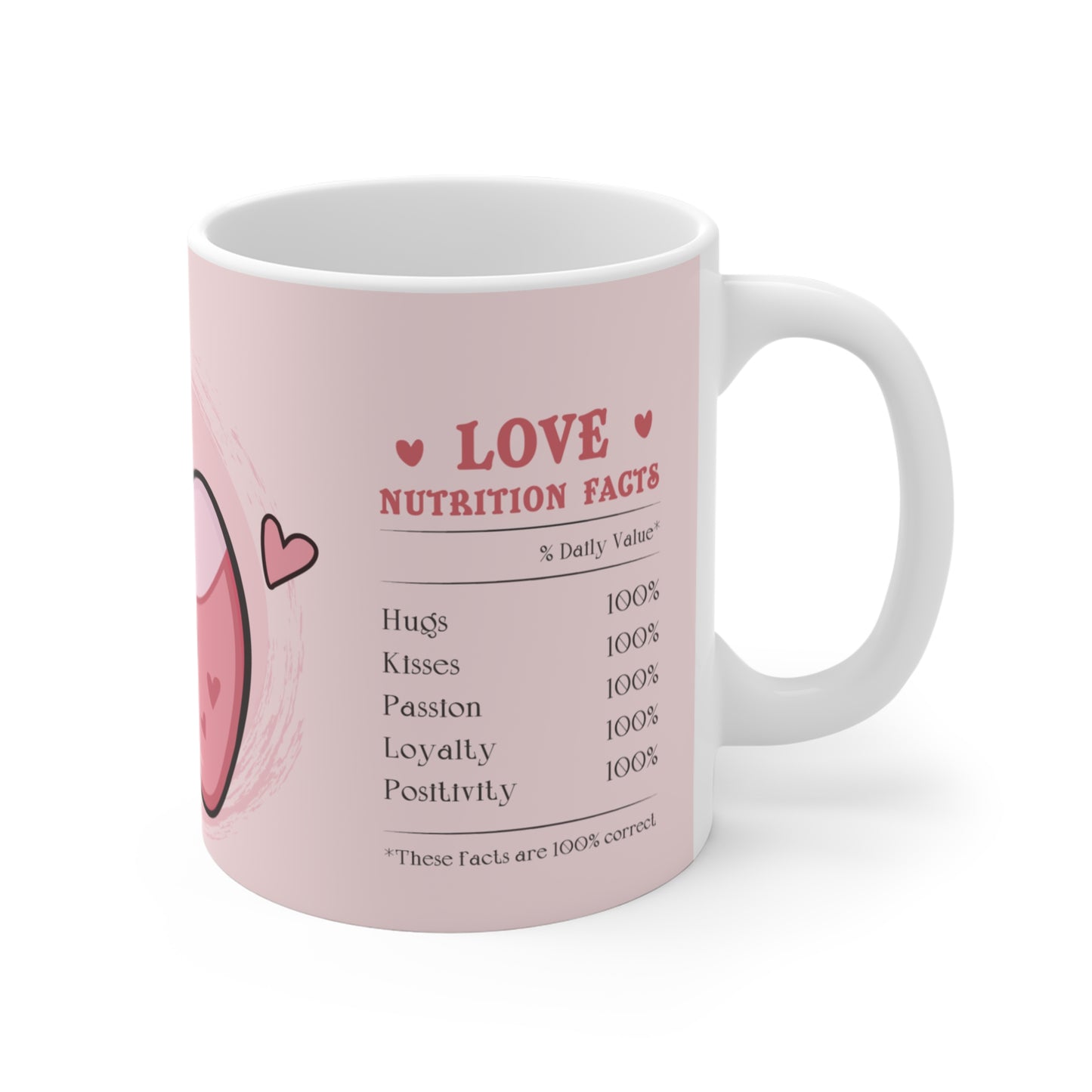 Personalized Love Potion Mug | Heart Bottle Coffee Tea Cup