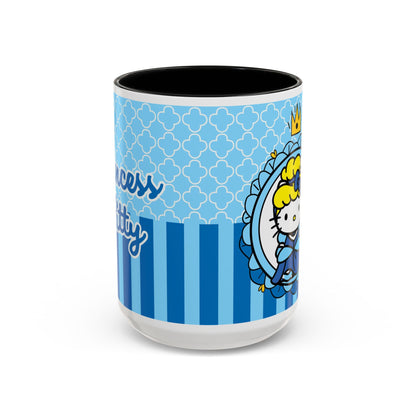 Princess Kitty Portrait Mug | Accent Coffee Mug