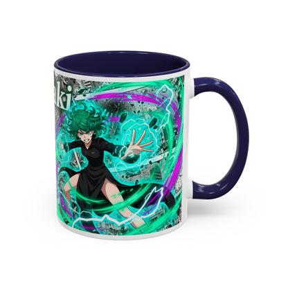 Accent Coffee Mug - Anime Girl Psychic Power Design (11/15oz)