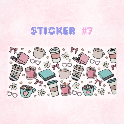 UV DTF Valentines Themed Stickers