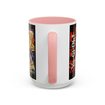 Anime Duelist Coffee Mug  Color Accent 11/15oz