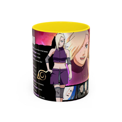 Naruto Shippuden Ino Anime Accent Coffee Mug — 11/15oz