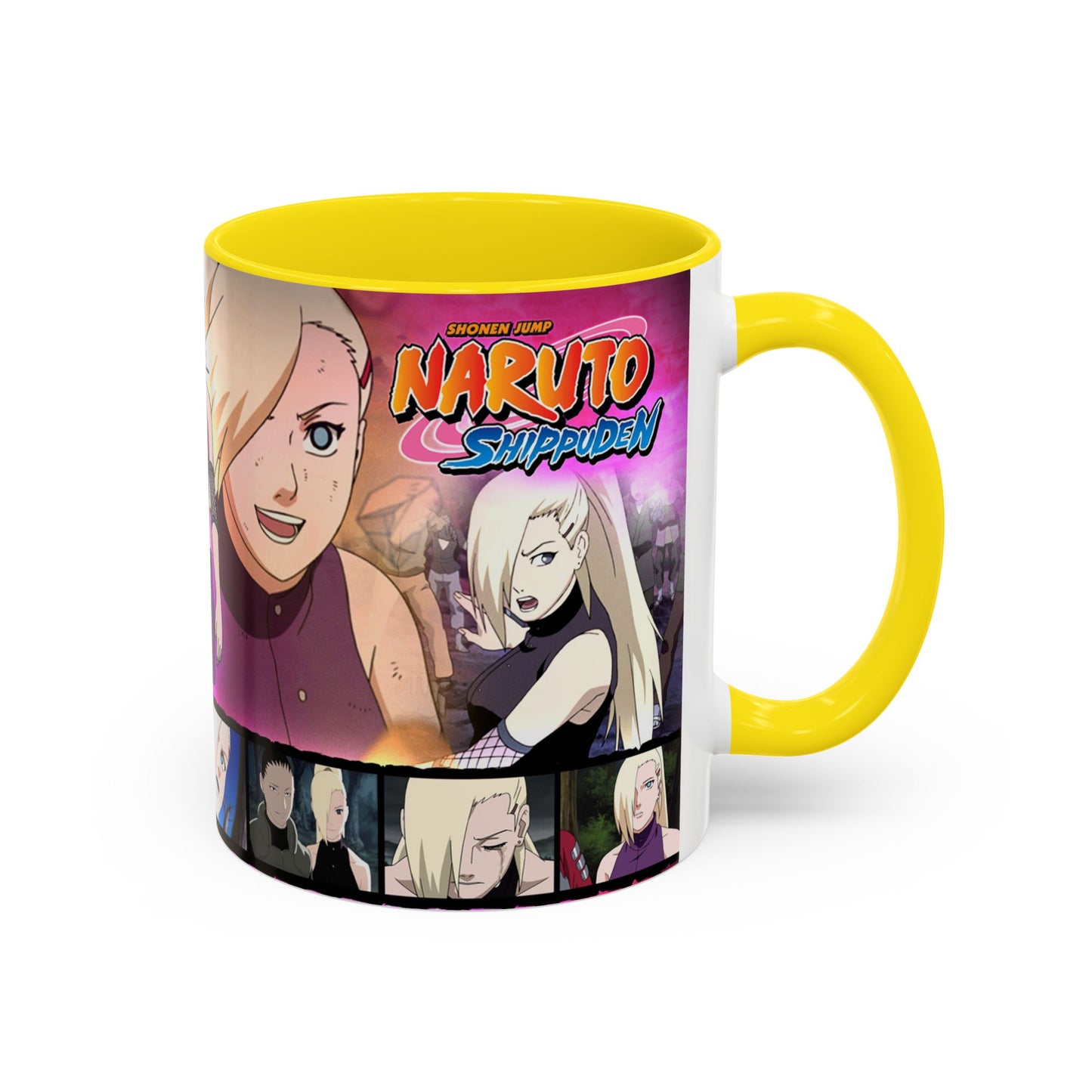 Naruto Shippuden Ino Anime Accent Coffee Mug — 11/15oz