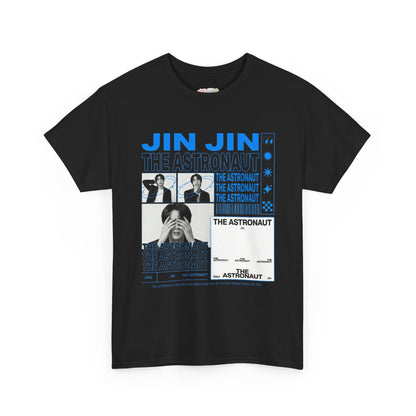 Jin Jin The Astronaut Graphic Tee | K-Pop Photo Collage Shirt
