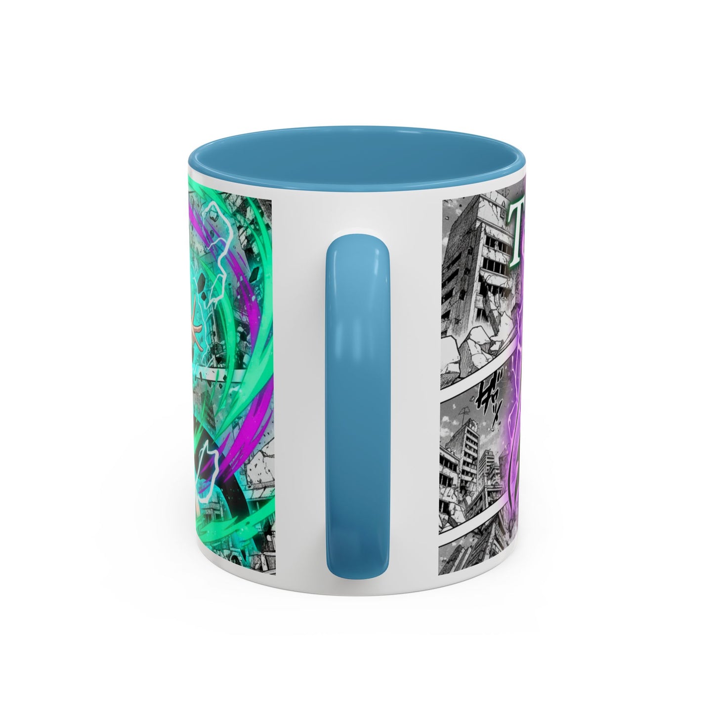 Accent Coffee Mug - Anime Girl Psychic Power Design (11/15oz)