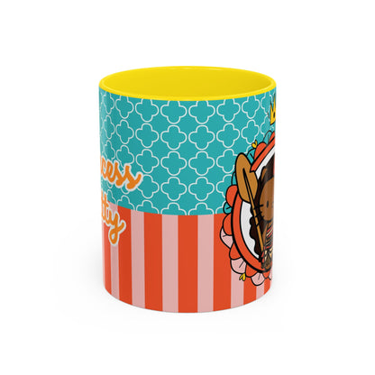 Princess Bunny Mug | Cute Character Accent Coffee Mug