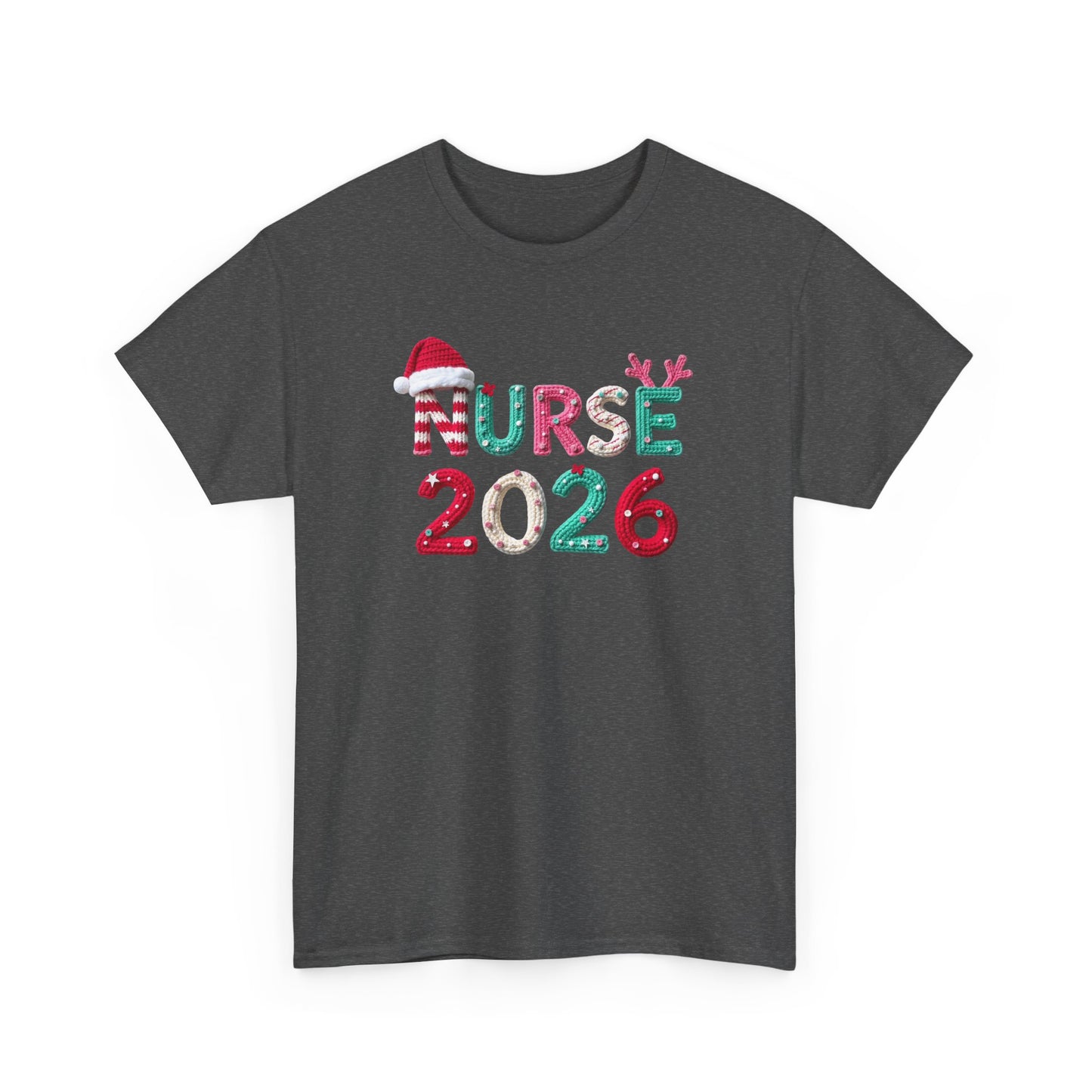 Nurse 2026 Christmas Tee Holiday Nursing Grad TShirt