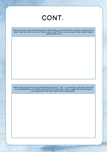 Being an Introvert Journal | Digital Download