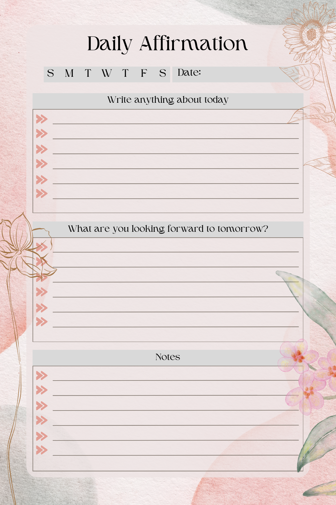 Daily Affirmation | Digital Download