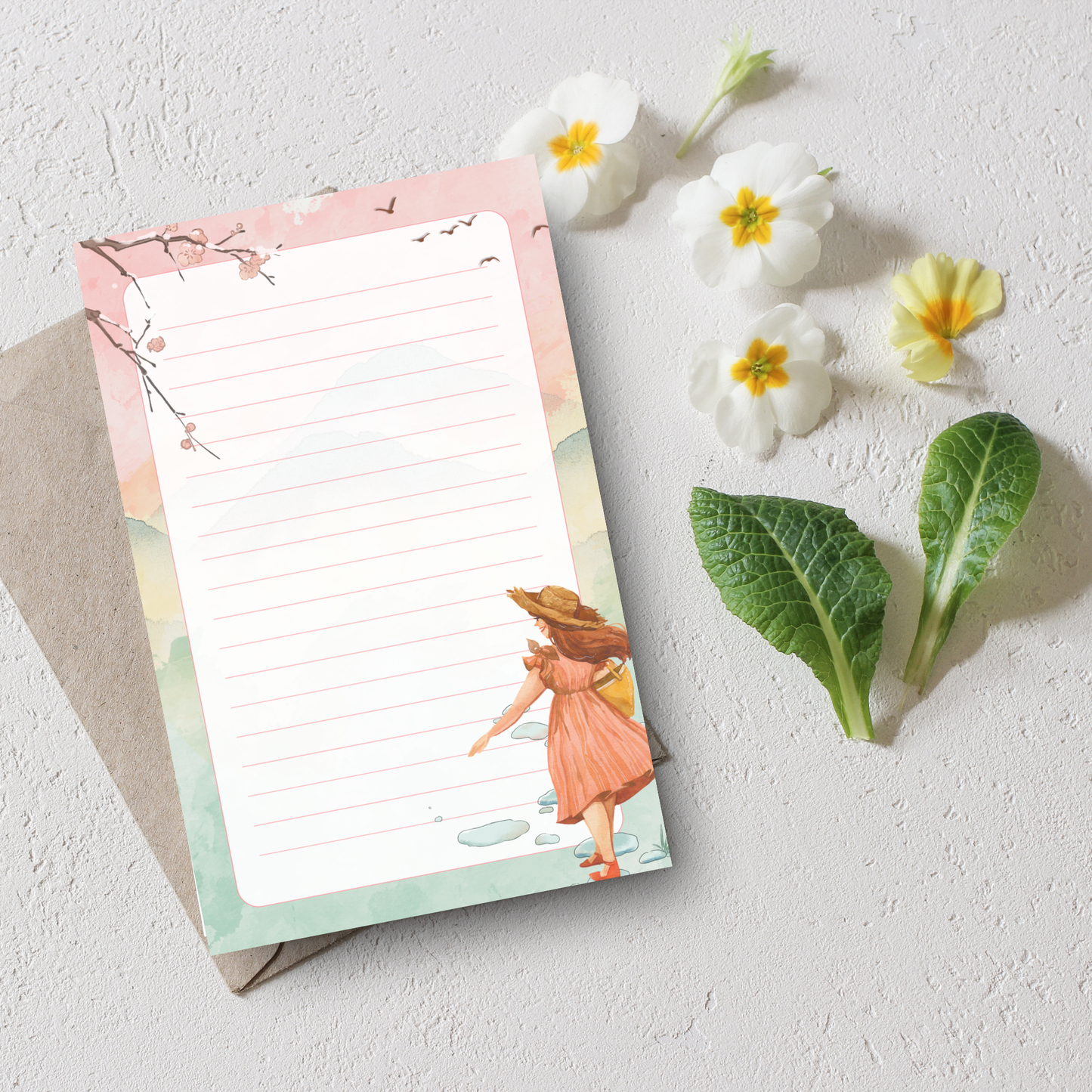 Floral Notepad Collection | 50 pages