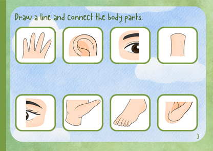 Pre-school Activity Book - Animal Theme | Digital Download