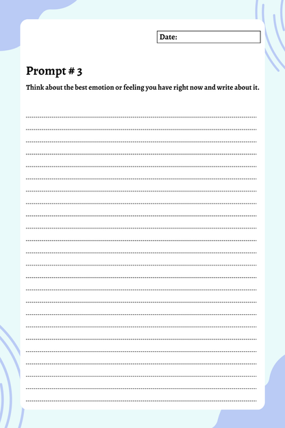 200 Mental Health Prompts Journal | Digital Download