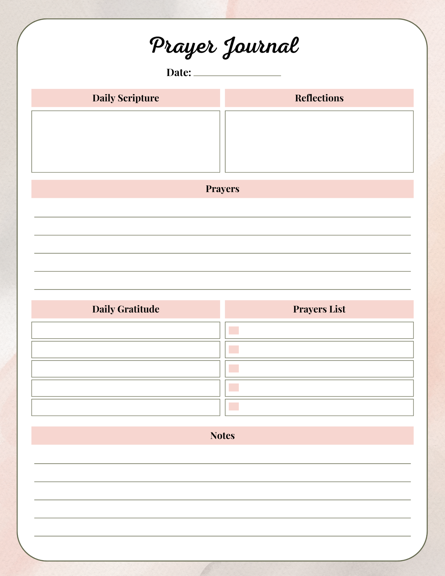 Self Love Journal | Digital Download